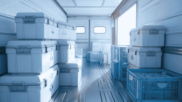 gekoeld transport